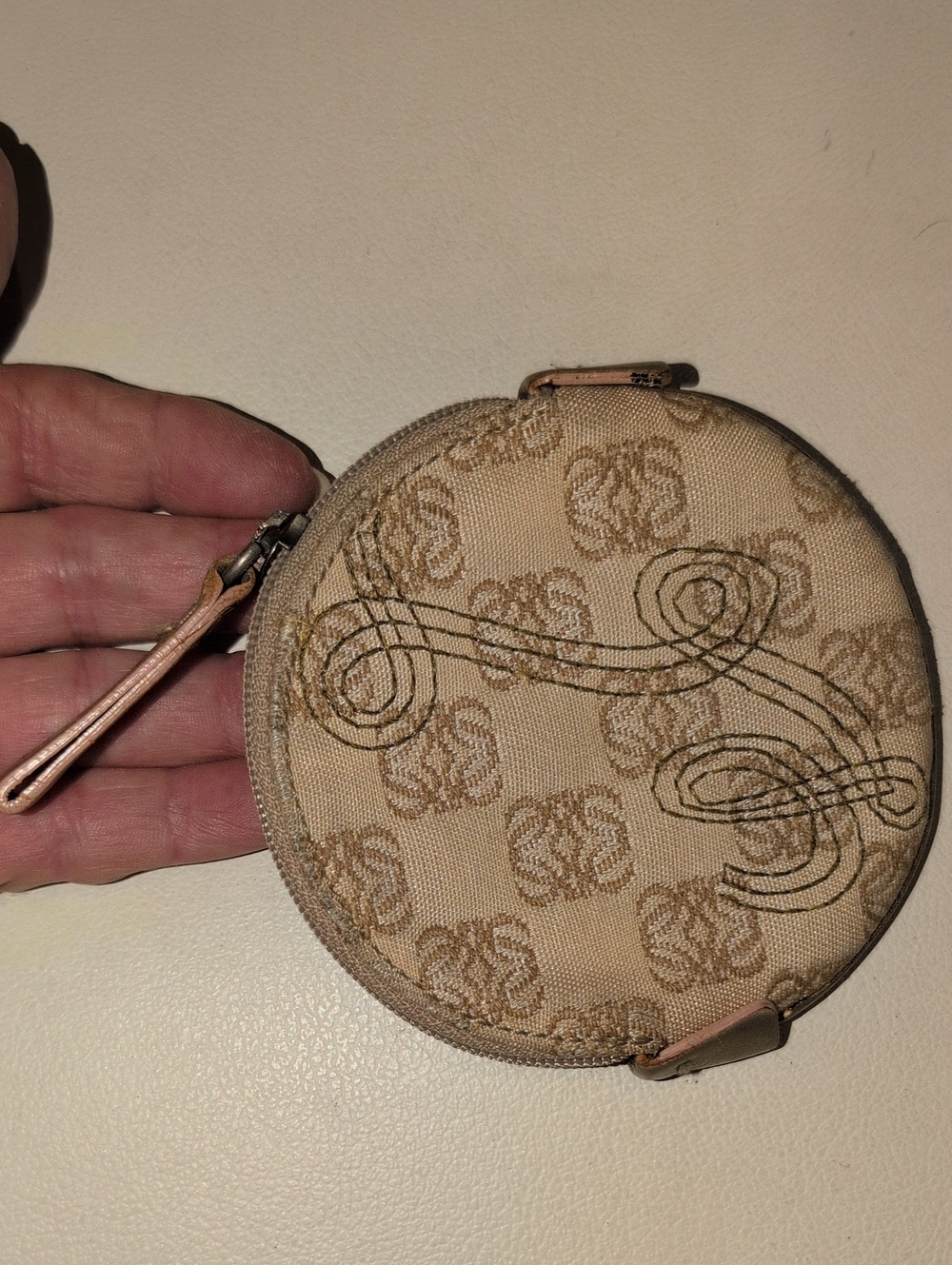 Loewe " Anagram " Coin Purse - Vintage And Collectable
